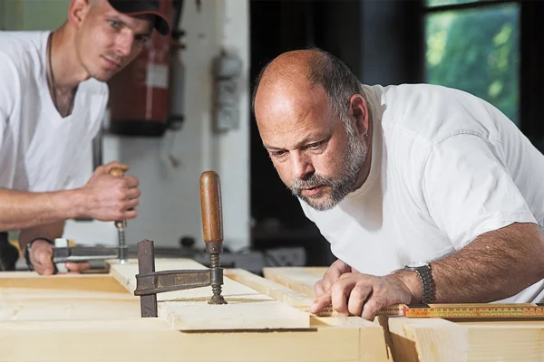 Wärmebildkamera im Testlabor