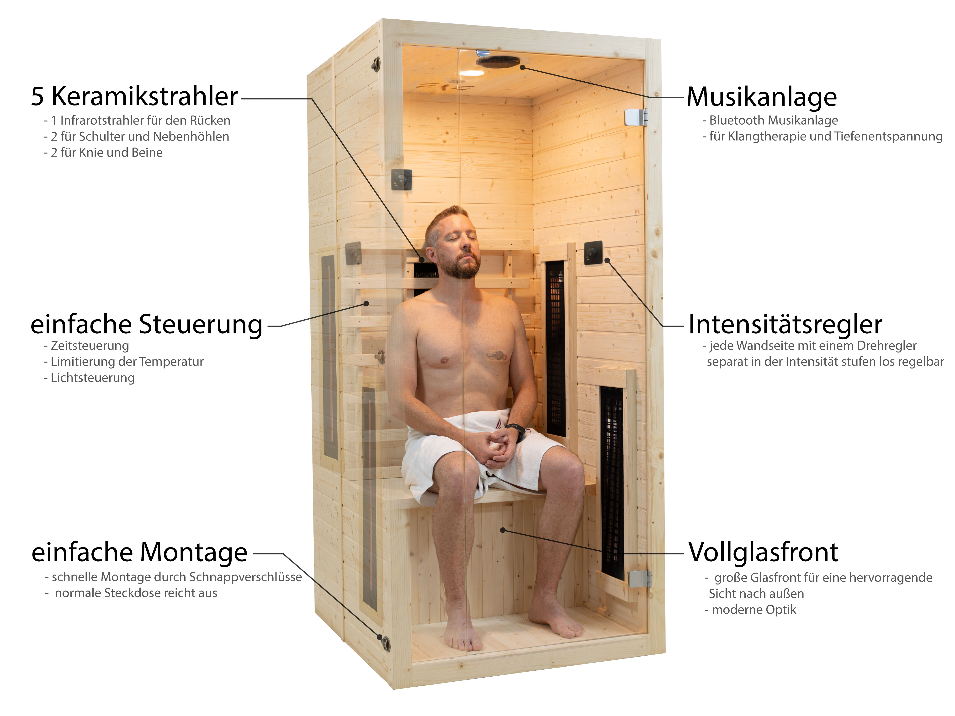 Infrarotkabine Hauptbild