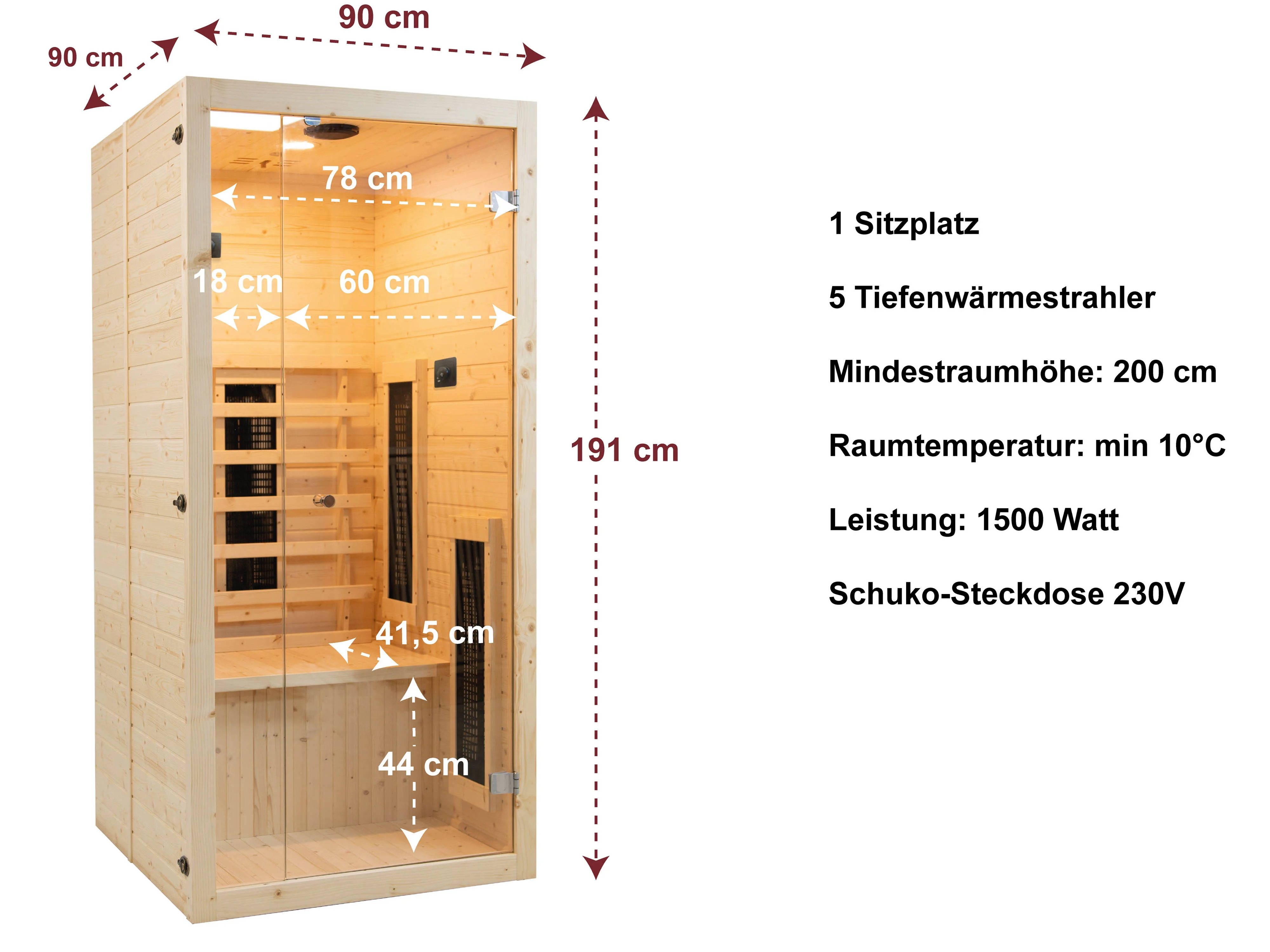 Abmessungen und technische Details