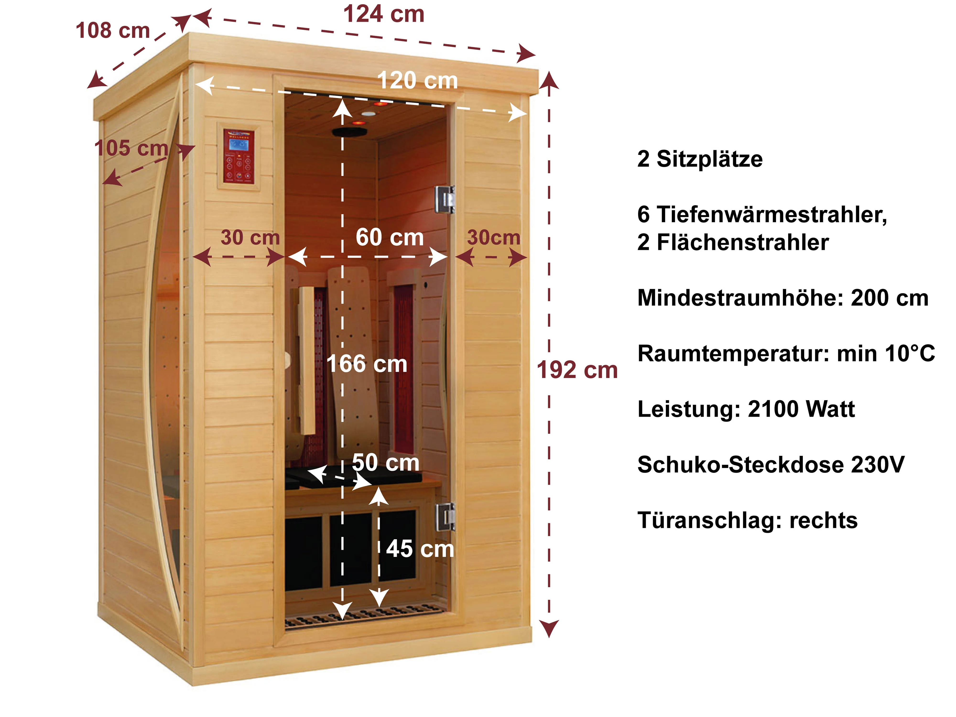 Abmessungen und technische Details