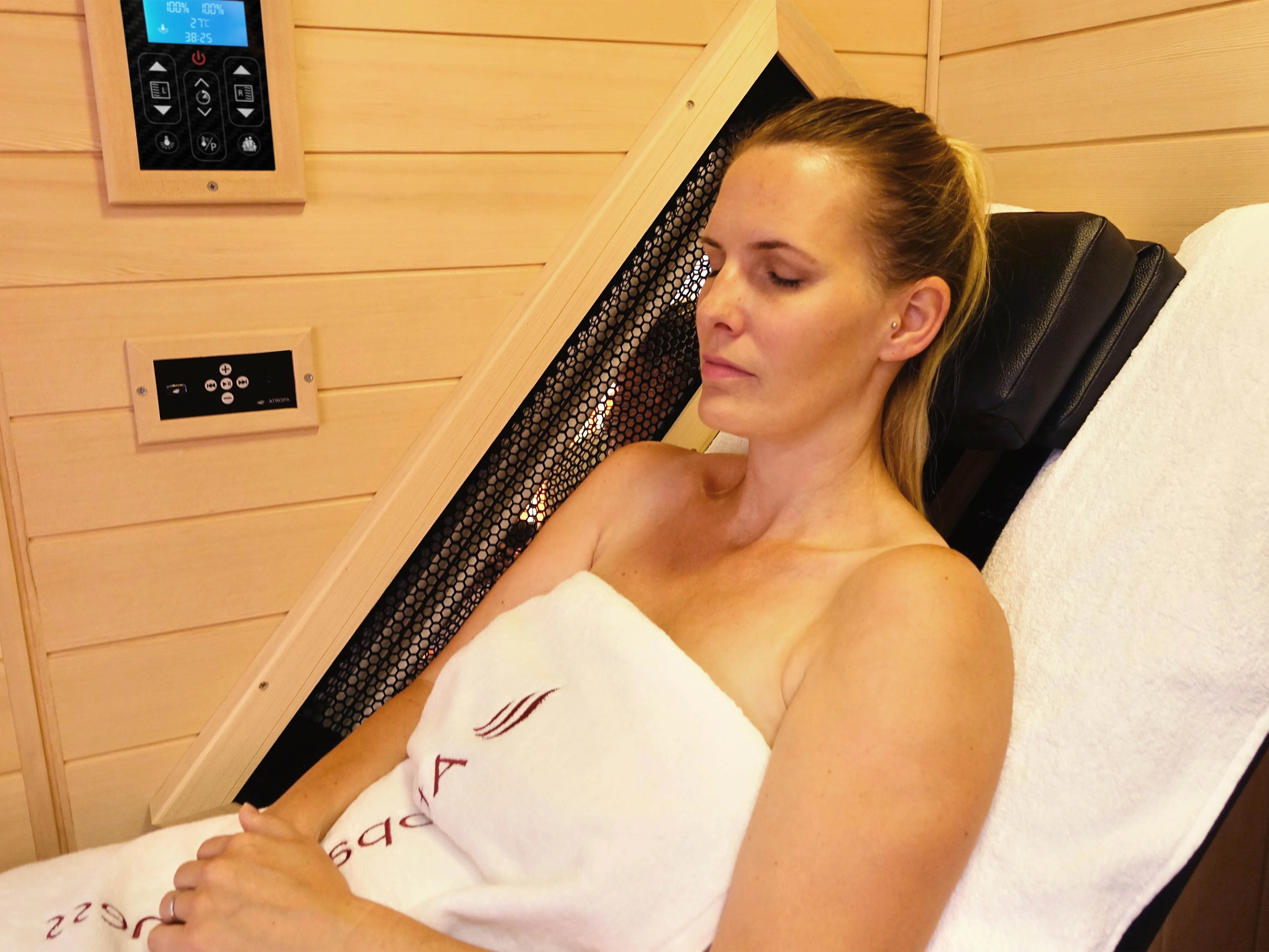 Infrarotkabine von Innen