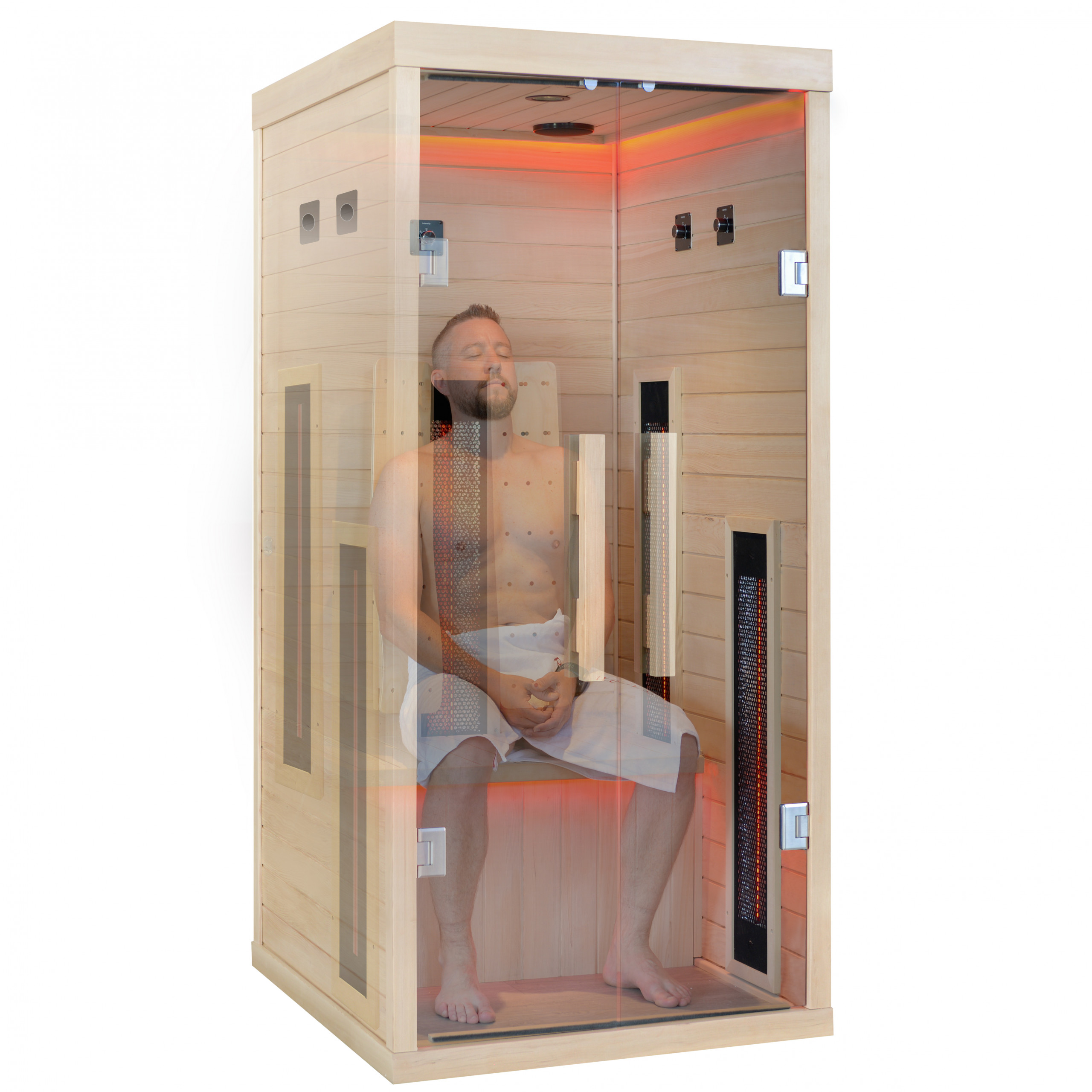 Infrarotkabine AS 1 mit Einzelstrahleransteuerung